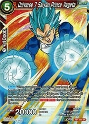 Universe 7 Saiyan Prince Vegeta