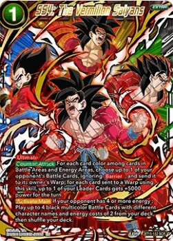 SS4: The Vermilion Saiyans Card Front