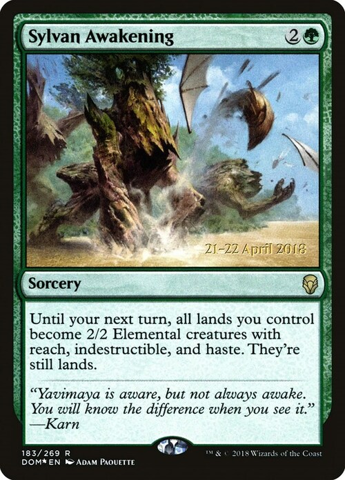 Sylvan Awakening Card Front