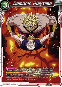 Demonic Playtime Card Front