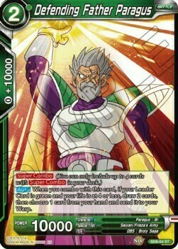 Defending Father Paragus Card Front