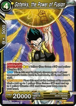 Gotenks, the Power of Fusion Card Front