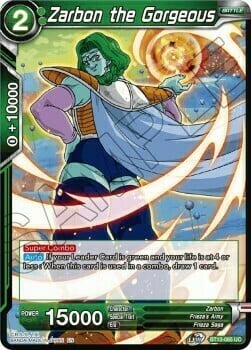 Zarbon the Gorgeous Card Front