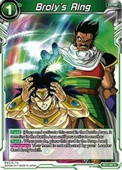 Broly&#39;s Ring Card Front