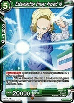 Exterminating Energy Android 18 Card Front