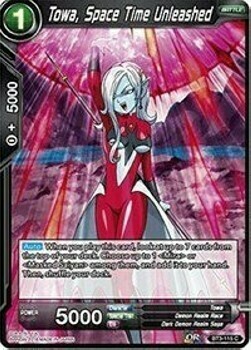 Towa, Space Time Unleashed Card Front