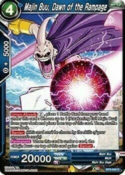 Majin Buu, Dawn of the Rampage Card Front