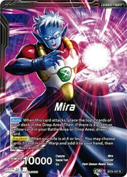 Mira // Dark Warrior Mira Card Front