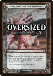 Only Blood Ends Your Nightmares