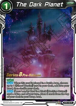 The Dark Planet Card Front