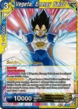 Vegeta, Energy Salvo Card Front