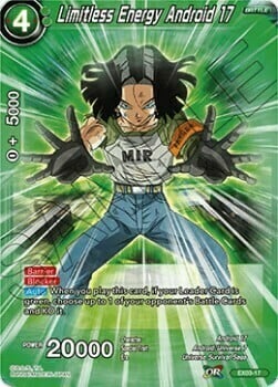 Limitless Energy Android 17 Card Front