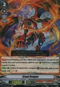 Cruel Dragon Card Front