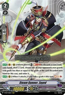 Steam Gunner, Zayed Card Front