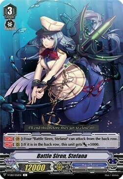 Battle Siren, Stefana Card Front