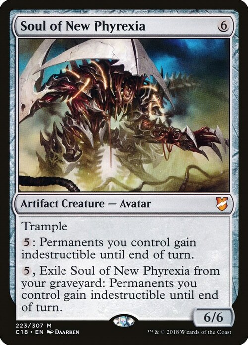 Soul of New Phyrexia Card Front