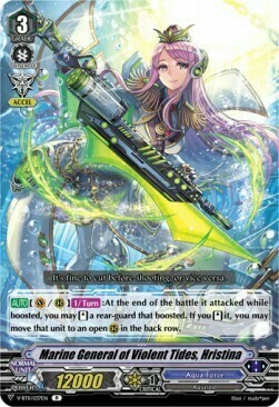 Marine General of Violent Tides, Hristina Card Front