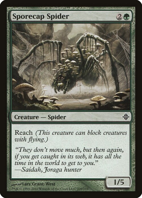 Sporecap Spider Card Front