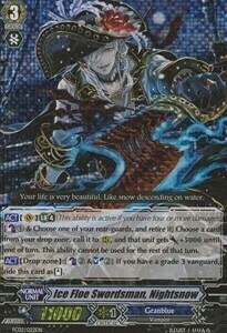 Ice Floe Swordsman, Nightsnow Card Front