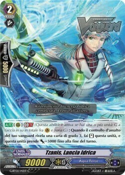 Hydro Lance, Tzanis Card Front