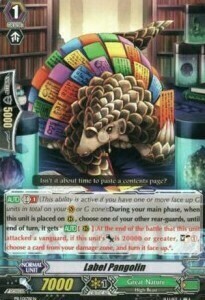 Label Pangolin Card Front