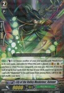 Lily of the Valley Musketeer, Kaivant Card Front