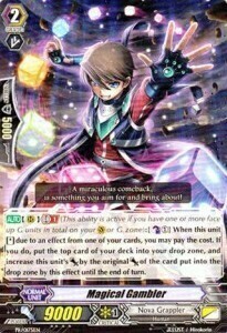 Magical Gambler Card Front