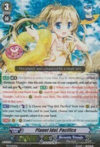 Planet Idol, Pacifica Card Front