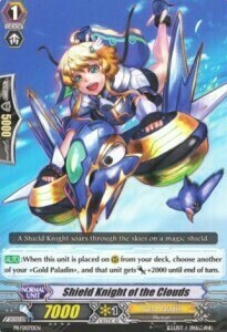 Shield Knight of the Clouds Card Front