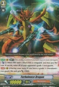 Turbulence Dragon Card Front