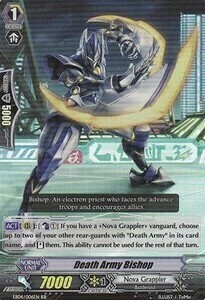 Death Army Bishop Card Front