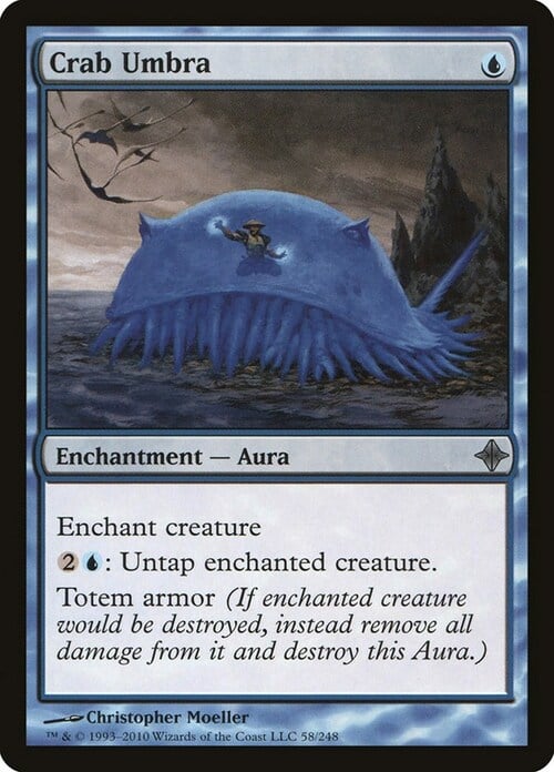 Crab Umbra Card Front