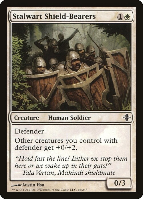 Stalwart Shield-Bearers Card Front