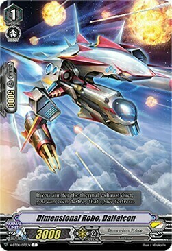 Dimensional Robo, Daifalcon Card Front