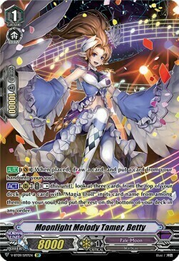 Moonlight Melody Tamer, Betty Card Front