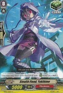 Stealth Fiend, Yukihime Card Front