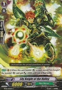 Lily Knight of the Valley Card Front