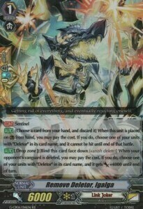 Remove Deletor, Igalga Card Front