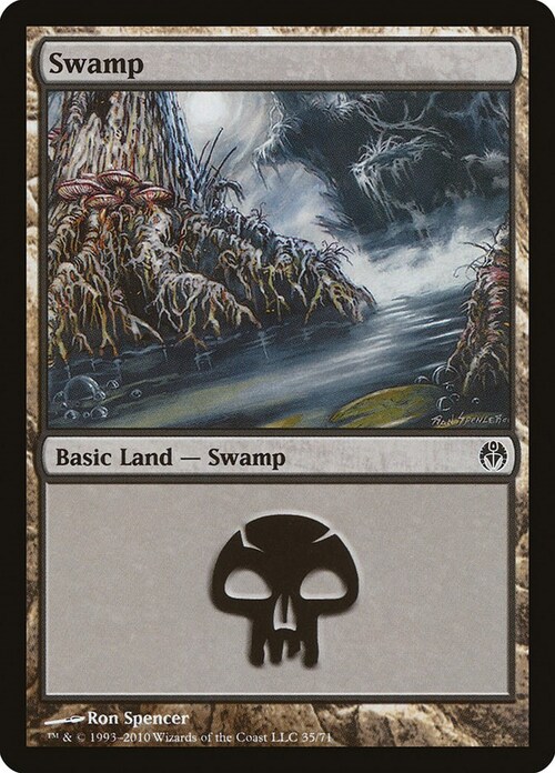 Swamp Card Front