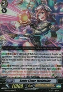 Battle Sister, Madeleine Card Front