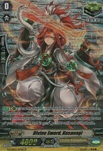 Divine Sword, Kusanagi Card Front