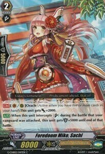 Foredoom Miko, Sachi Card Front