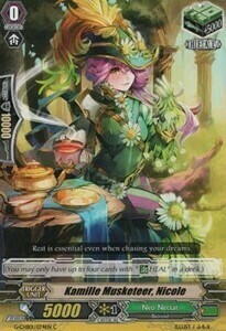 Kamille Musketeer, Nicole Card Front