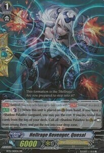 Hellrage Revenger, Quesal Card Front