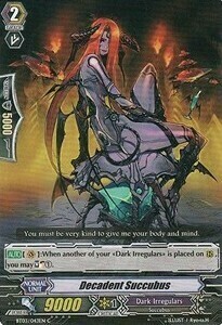 Decadent Succubus Card Front