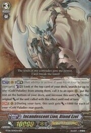 Incandescent Lion, Blond Ezel