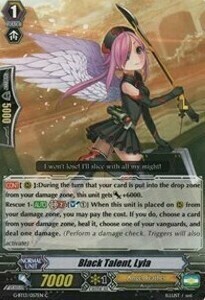 Black Talent, Lyla Card Front