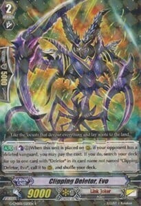 Clipping Deletor, Evo Card Front