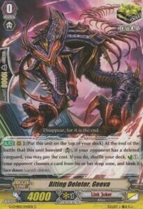 Biting Deletor, Geeva Card Front