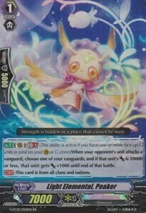 Light Elemental, Peaker Card Front